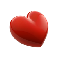 Valentines Day 3d Stereo Love Red Heart png