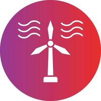 Vector Design Wind Turbine Icon Style