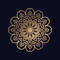 luxury ornamental mandala design background vector