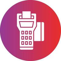 Vector Design Pos Terminal Icon Style