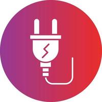 Vector Design Power Plug Icon Style