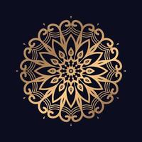 diseño de fondo de mandala ornamental de lujo vector