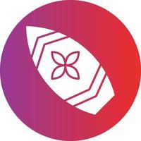 Vector Design Surfboard Icon Style