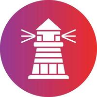 Vector Design Lighthouse Icon Style