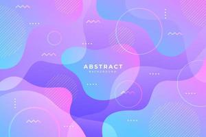 Pastel colour fluids abstract dynamic background vector