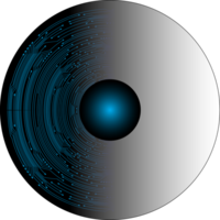 recorte de ojo de tecnología moderna png