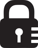 Lock security icon symbol vector image. Illustration of the key secure access system vector design. EPS 10