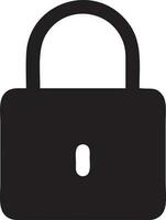Lock security icon symbol vector image. Illustration of the key secure access system vector design. EPS 10