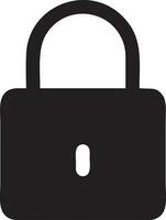 Lock security icon symbol vector image. Illustration of the key secure access system vector design. EPS 10