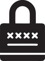 Lock security icon symbol vector image. Illustration of the key secure access system vector design. EPS 10