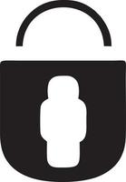 Lock security icon symbol vector image. Illustration of the key secure access system vector design. EPS 10