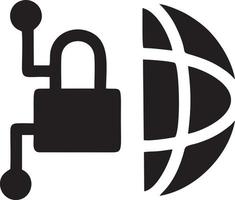 Lock security icon symbol vector image. Illustration of the key secure access system vector design. EPS 10