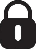 Lock security icon symbol vector image. Illustration of the key secure access system vector design. EPS 10