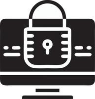 Lock security icon symbol vector image. Illustration of the key secure access system vector design. EPS 10