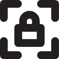 Lock security icon symbol vector image. Illustration of the key secure access system vector design. EPS 10