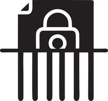 Lock security icon symbol vector image. Illustration of the key secure access system vector design. EPS 10