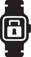 Lock security icon symbol vector image. Illustration of the key secure access system vector design. EPS 10