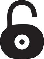 Lock security icon symbol vector image. Illustration of the key secure access system vector design. EPS 10