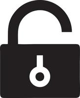 Lock security icon symbol vector image. Illustration of the key secure access system vector design. EPS 10