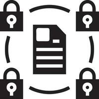 Lock security icon symbol vector image. Illustration of the key secure access system vector design. EPS 10