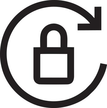 bloquear seguridad icono símbolo vector imagen. ilustración de el llave seguro acceso sistema vector diseño. eps 10