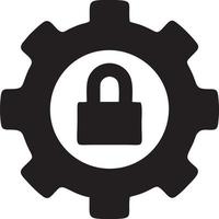 Lock security icon symbol vector image. Illustration of the key secure access system vector design. EPS 10