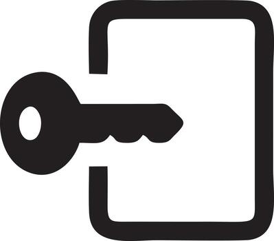 Lock security icon symbol vector image. Illustration of the key secure access system vector design. EPS 10