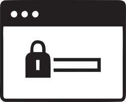 Lock security icon symbol vector image. Illustration of the key secure access system vector design. EPS 10