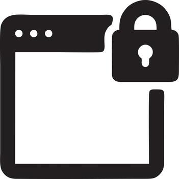 Lock security icon symbol vector image. Illustration of the key secure access system vector design. EPS 10