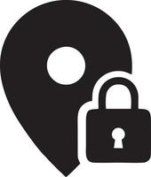 Lock security icon symbol vector image. Illustration of the key secure access system vector design. EPS 10