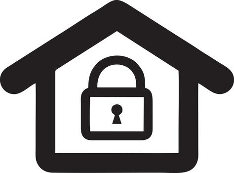 Lock security icon symbol vector image. Illustration of the key secure access system vector design. EPS 10