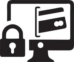 Lock security icon symbol vector image. Illustration of the key secure access system vector design. EPS 10