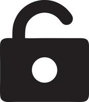 Lock security icon symbol vector image. Illustration of the key secure access system vector design. EPS 10