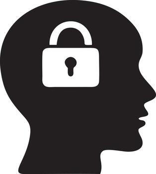 Lock security icon symbol vector image. Illustration of the key secure access system vector design. EPS 10