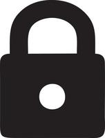 Lock security icon symbol vector image. Illustration of the key secure access system vector design. EPS 10