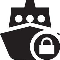 Lock security icon symbol vector image. Illustration of the key secure access system vector design. EPS 10