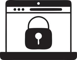 Lock security icon symbol vector image. Illustration of the key secure access system vector design. EPS 10