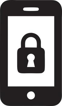 Lock security icon symbol vector image. Illustration of the key secure access system vector design. EPS 10