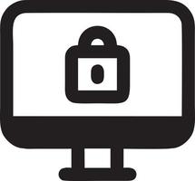 Lock security icon symbol vector image. Illustration of the key secure access system vector design. EPS 10