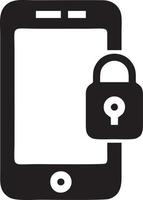 Lock security icon symbol vector image. Illustration of the key secure access system vector design. EPS 10