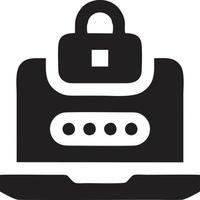 Lock security icon symbol vector image. Illustration of the key secure access system vector design. EPS 10