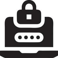 Lock security icon symbol vector image. Illustration of the key secure access system vector design. EPS 10