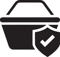 Lock security icon symbol vector image. Illustration of the key secure access system vector design. EPS 10