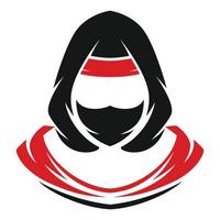 vector logo ninja