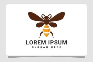 Honey Bee Logo Template Design Inspiration vector