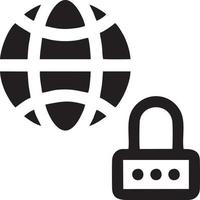 Lock security icon symbol vector image. Illustration of the key secure access system vector design. EPS 10