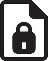 Lock security icon symbol vector image. Illustration of the key secure access system vector design. EPS 10