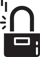 Lock security icon symbol vector image. Illustration of the key secure access system vector design. EPS 10