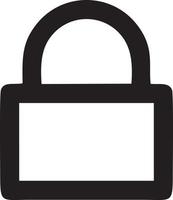 Lock security icon symbol vector image. Illustration of the key secure access system vector design. EPS 10