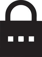 Lock security icon symbol vector image. Illustration of the key secure access system vector design. EPS 10